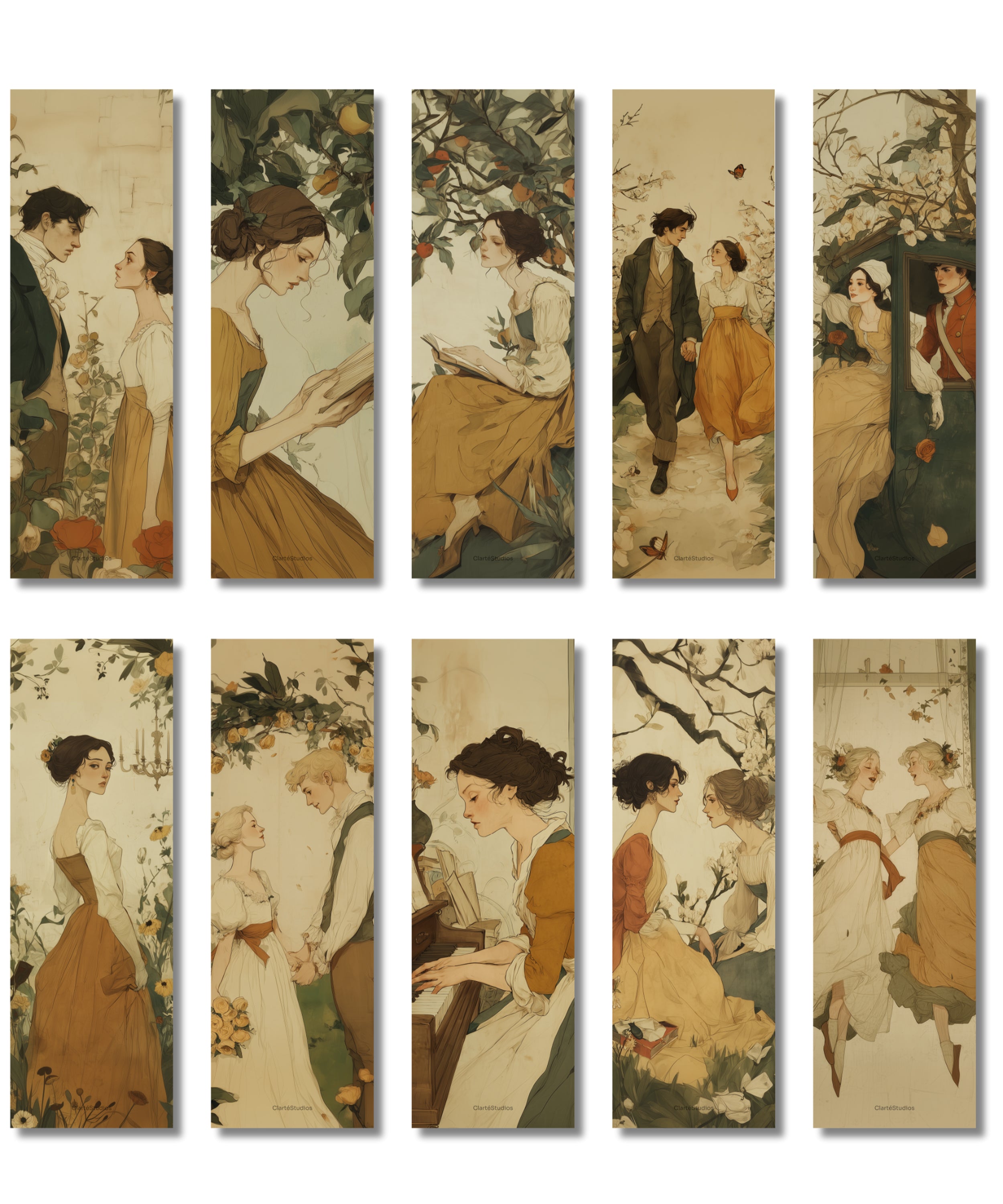 The Pemberley Pages Digital Bookmarks