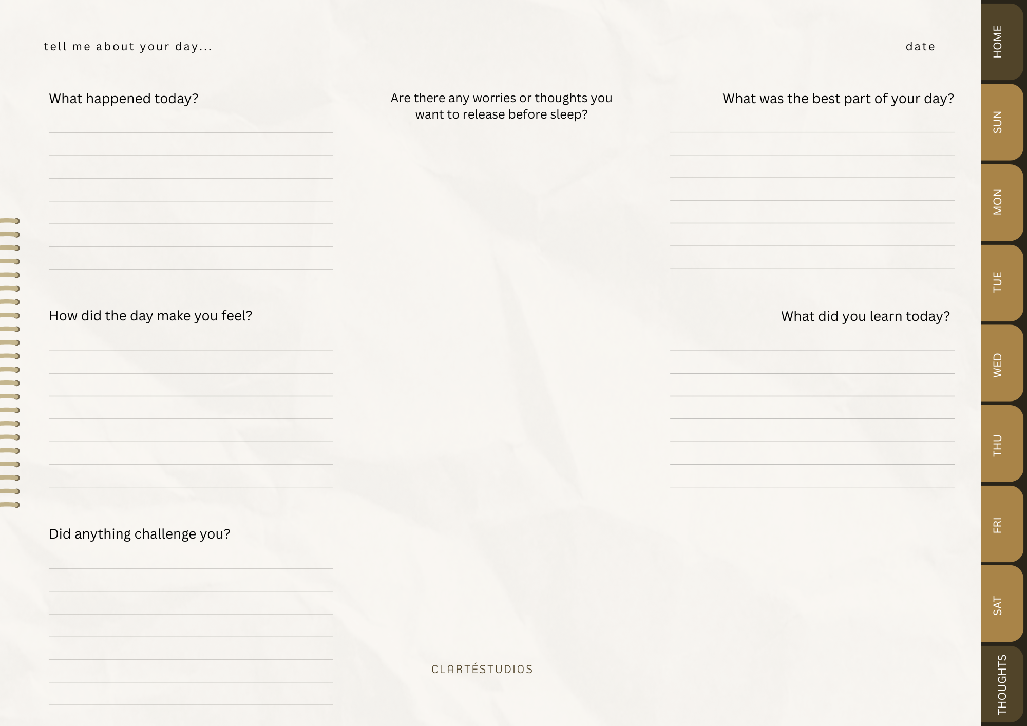 Cordelia's Digital Night Journal